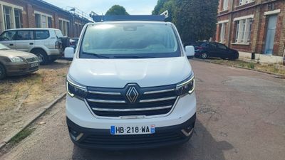 a white van parked on the side of the road