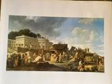 a picture of a picture of a painting of a city