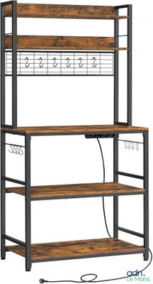 an image of a book shelf with a wire shelf