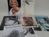 a collection of marilyn monroe memorabilias