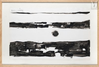 une photo en noir et blanc d'un tableau en noir et blanc