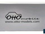 a white box with the logo of a car on it
