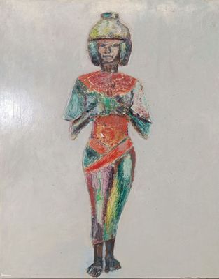 École contemporaine du XXème siècle. "Selon l'Egypte Antique…