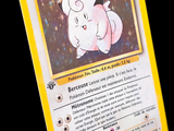 une carte Pokémon sur laquelle figure l'image d'un cochon