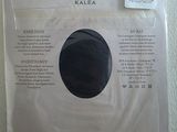 the packaging of a pair of black headbands on a white surface