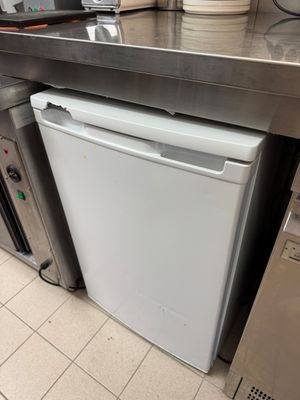 stainless steel counter top with dishwasher and dishwasher on it