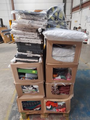 a stack of boxes that are stacked on top of each other