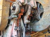 a machine that is sitting inside of a building