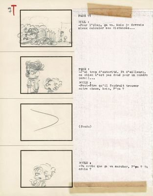 une image représentant une page de livre sur laquelle figurent les dessins d'un homme et d'une femme