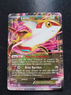 NOIR ET BLANC Glaciation plasma - Latias EX 85/116 - Near mi…