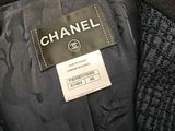 chanel label on a chanel jacket