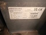 an image of a close up of a machine with a label on it