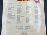 a close up of a sheet of paper with a picture of an angel