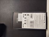 a box with a label on it sitting on a table