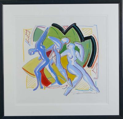 Pascal DECREME (né en 1965) « Danseuses »