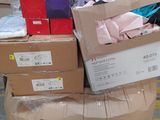 a pile of boxes that are stacked on top of each other