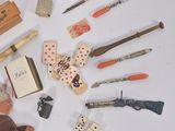 a lot of different items that are on the table