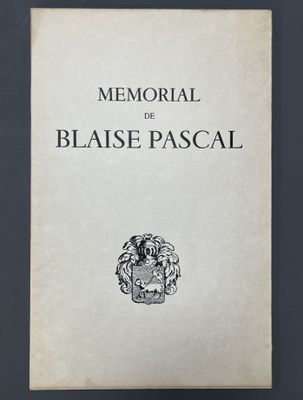 a black and white photo of a book with a picture of a coat of arms