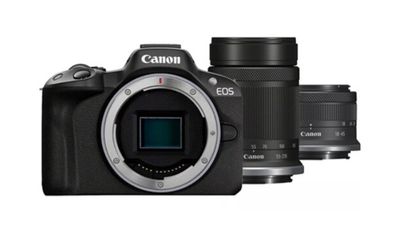 Appareil photo numérique sans miroir Canon EOS M50 avec objectif EF-M 18-55 mm f/3,5-5,6 IS STM