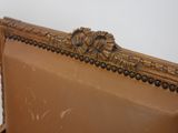an image of a bed with a wooden headboard