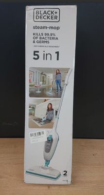 Balai vapeur avec nettoyeur à main 5 en 1 BLACK+DECKER - FSM…