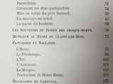 a menu for a restaurant with a list of items on it