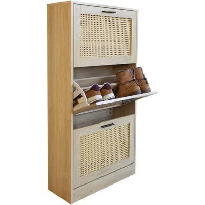 MEUBLE À CHAUSSURES - coloris bois naturel de la marque Box&…