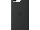 the back of an iphone case in black on a white background