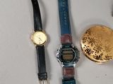 three different types of watches on the table