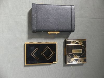Poudrier RITZ américain + Carnet de poche avec stylo + Néces…