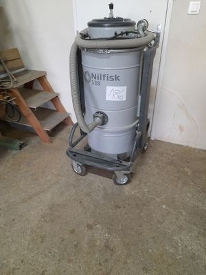 a vacuum that is sitting in a room