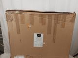 a cardboard box sitting on top of a table