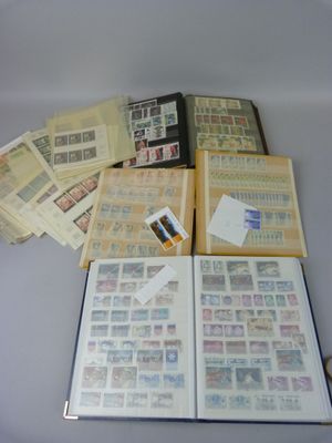 1 classeur France oblitéré + pages d'albums avec collection …