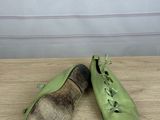 a pair of shoes that are sitting on a table