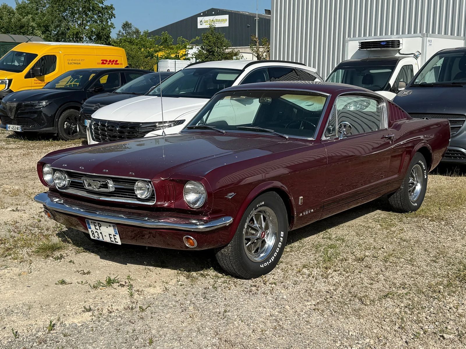FORD Mustang fasback - n° EP 831 EE - Du 01.