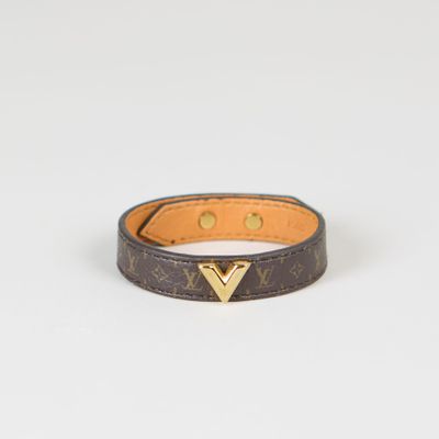Bracelet en cuir Monogram de Louis Vuitton