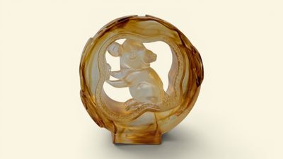 LIULI CRYSTAL ANIMAL "Souris - Année du Rat - Fortune" Sujet…