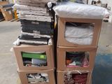 a stack of boxes that are stacked on top of each other