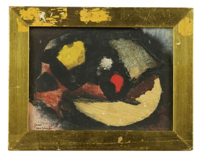 Gino MORANDIS (1915-1995). Composition. Technique mixte sur …