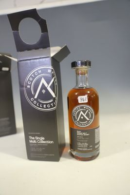packaging for a single bottle of whisky and a box for a single bottle of whisky