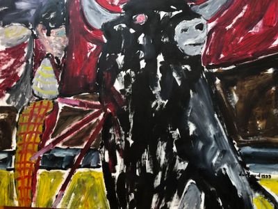 DURIAUD Christian (1944) Corrida