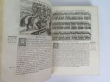 an open book with a picture of a man riding a horse