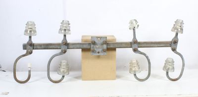 a picture of a pair of hooks on a wall