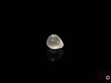 an image of a white diamond on a black surface