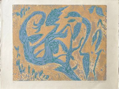 une image d'une image d'une peinture sur une feuille de papier