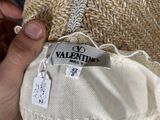 a person holding a bag that has a label on it