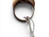 a ring that has a piece of glass in it
