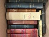 a box full of books that are sitting in it