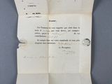 an old paper with a piece of writing on it