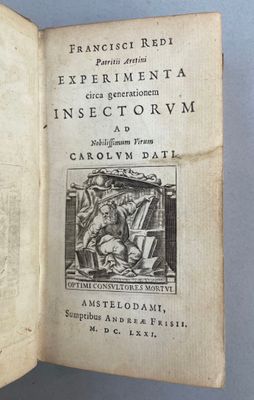 an open book with a picture of a man on a horse in a field